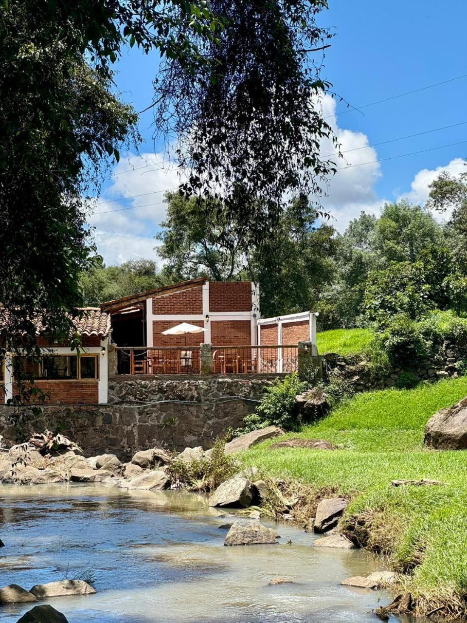 Rancho Campestre Virgen Del Rio Hotel Zacatlan Bagian luar foto